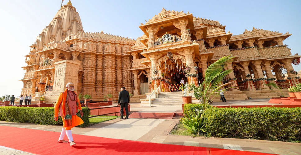 PM Modi Celebrates the Resilience of Somnath Temple in Gujarat