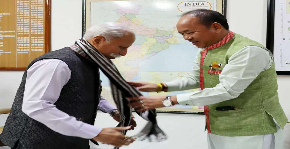 Arunachal Pradesh Governor and Home Minister Discuss Security and Governance