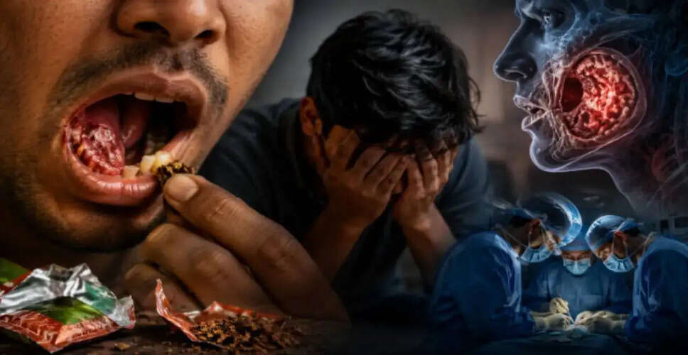 Surge in Oral Cancer Cases Linked to Smokeless Tobacco in India