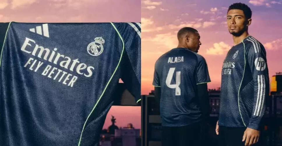 Real Madrid Unveils Stunning New Away Kit for 2025/26 Season