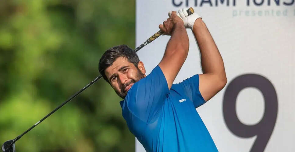 Pukhraj Singh Gill Leads at ADT Players Championship with Stellar Performance