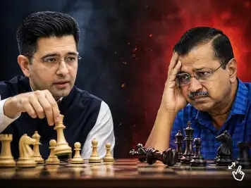 Raghav Chadha's Political Shift: A Twist of Irony