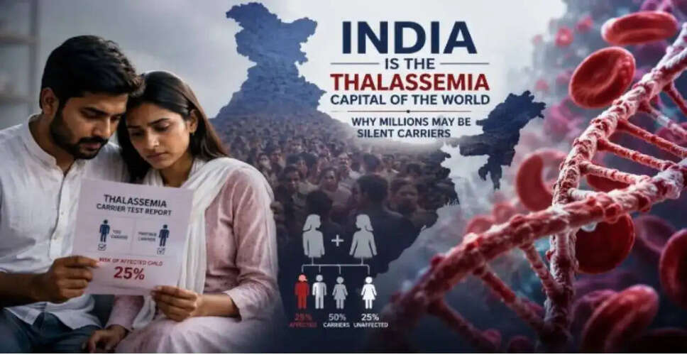 Understanding Thalassemia: A Call for Awareness and Early Screening in India