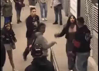 What Sparked This Shocking Street Brawl? Viral Video Leaves Viewers in Awe!