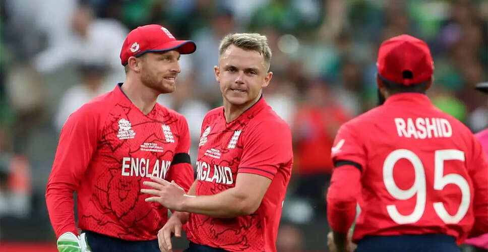 Sam Curran Confident Ahead of T20 World Cup Semi-Final Against India