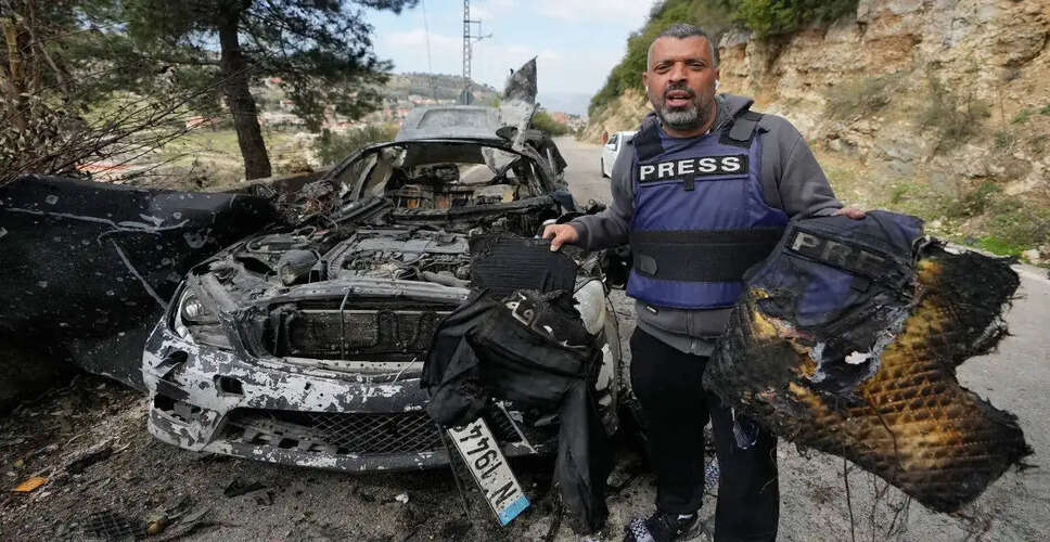Israeli Airstrike Claims Lives of Three Lebanese Journalists in Southern Lebanon