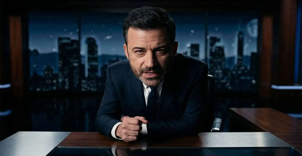 Is Jimmy Kimmel's Late-Night Show Facing Cancellation After Controversial Remarks?