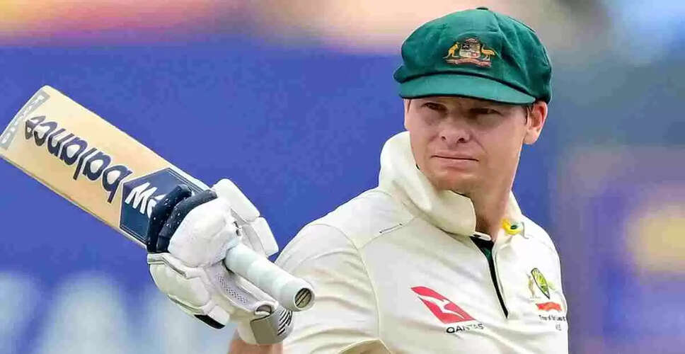 Steve Smith Gears Up for WTC Final Against South Africa
