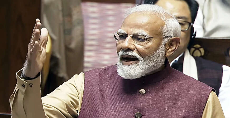 PM Modi Bids Emotional Farewell to Retiring Rajya Sabha Members