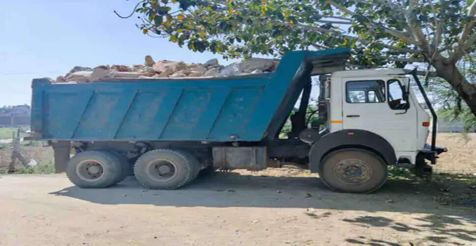 Police Crackdown on Illegal Mining in Jaipur Rural
