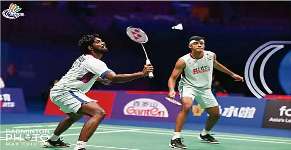 Indian Doubles Team Falls Short in BWF World Tour Finals Semifinals