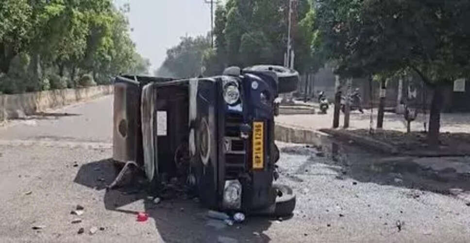 Violence Erupts During Worker Protest in Noida Over Salary Demands