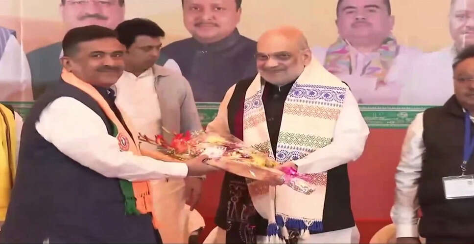 Amit Shah Leads BJP Meeting in Kolkata Amid Political Tensions