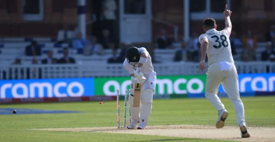 Intense Day 2 at WTC Final 2025: Australia and South Africa Battle It Out