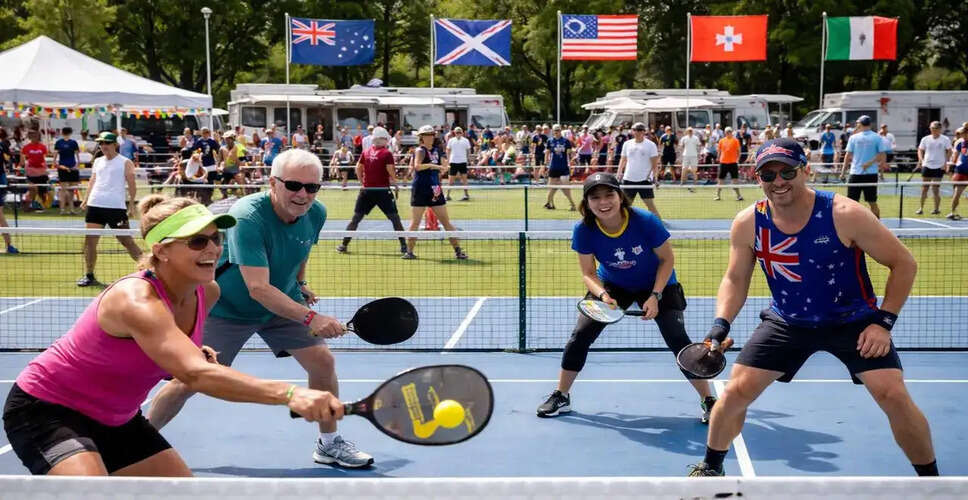 Swindon to Host Global Pickleball Festival in Spring 2026