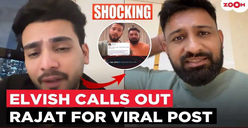 What Sparked the Feud Between Elvish Yadav and Rajat Dalal? A Deep Dive into Their Online Drama!