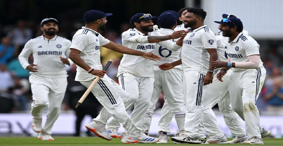 India Secures Stunning Victory Over England in Oval Test Match
