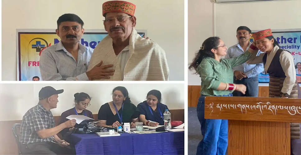 Community Health Check-Up Camp Held in McLeodganj