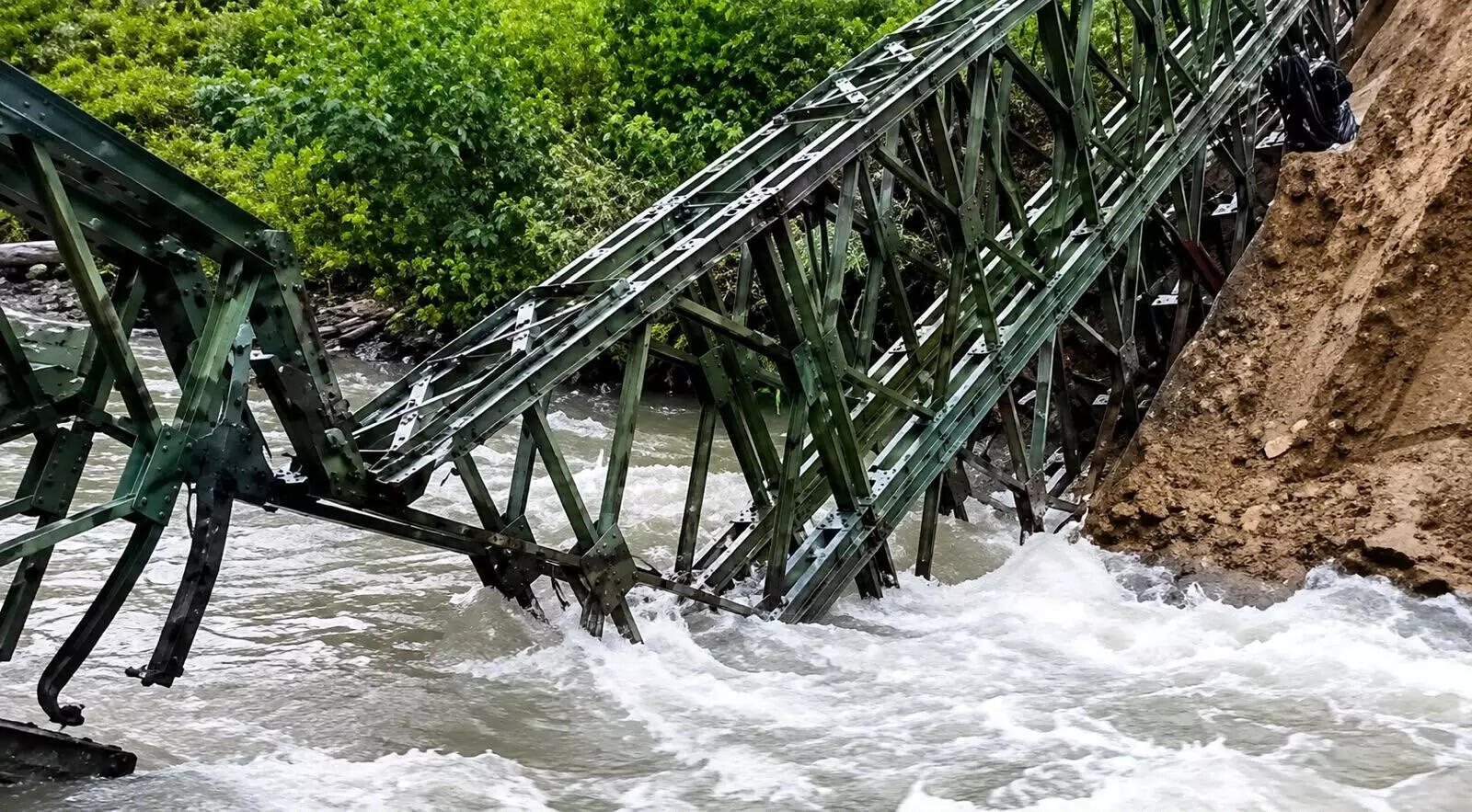 Investigation Launched into IED Blast Destroying Key Bridge in Manipur