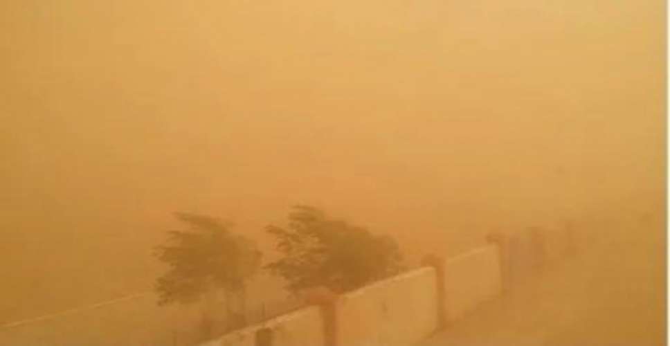 Sandstorms and rain sweep through Gujarat, impacting power; farming