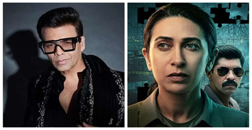 Karan Johar Applauds Karisma Kapoor's Upcoming Web Series 'Brown'