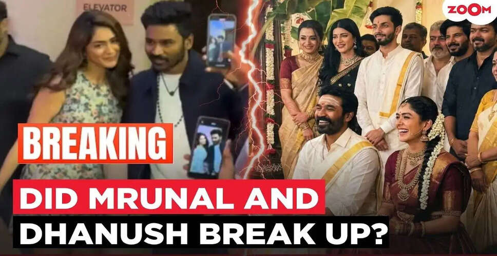 What Led to the Split Between Munal Tagur and Dhanush? Inside Their Private Relationship