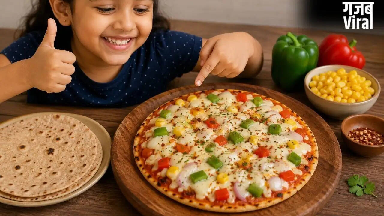 Delicious Roti Pizza Recipe for Kids