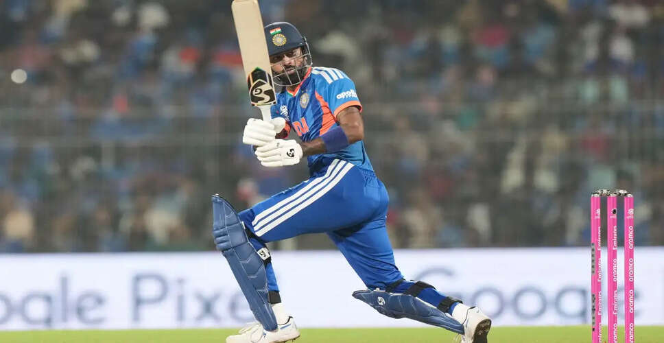 Hardik Pandya Sets New T20 World Cup Record with Stellar Performance Against Zimbabwe