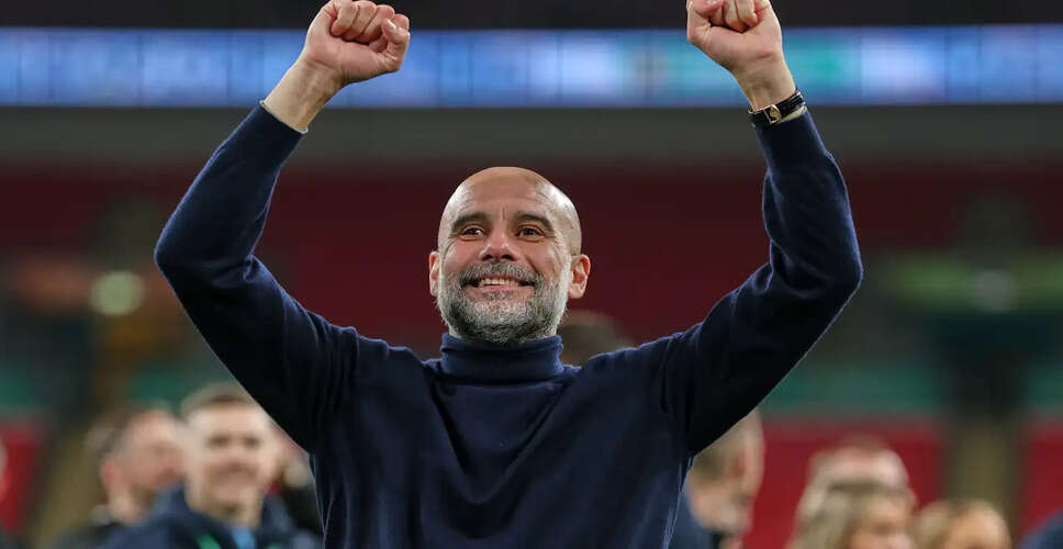 Pep Guardiola Achieves Milestone with 40th Career Trophy as Manchester City Wins League Cup