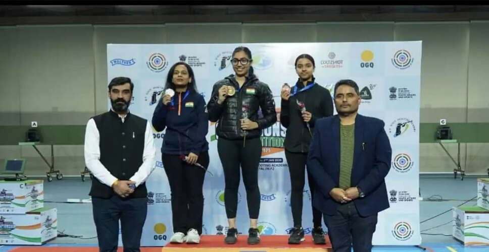 Ameerah Arshad and Zuhair Khan Shine at National Shooting Championship