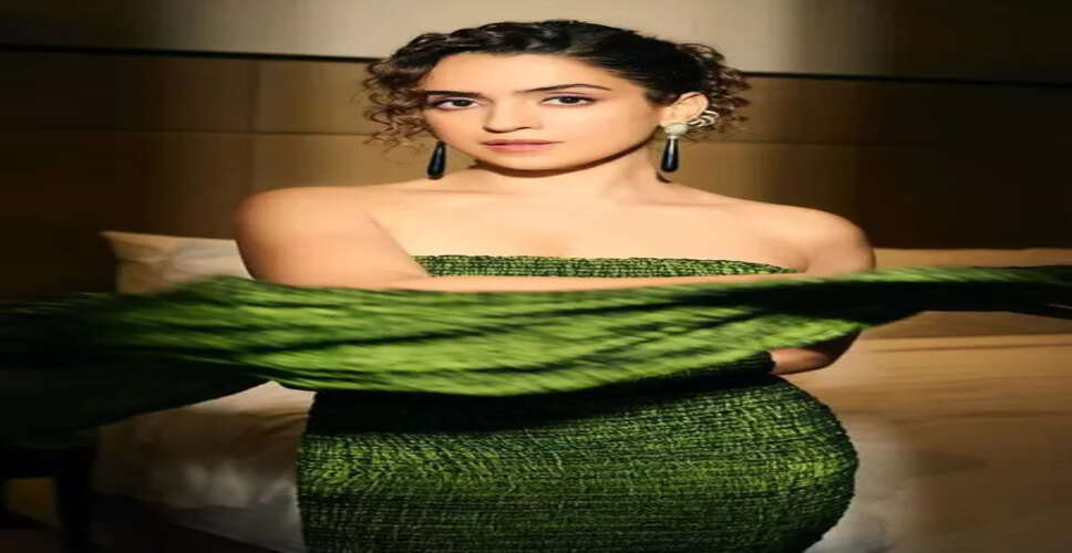 Sanya Malhotra Set to Shine at Her First Filmfare Performance