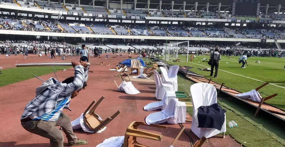 West Bengal Sports Minister Resigns Amid Messi Tour Chaos