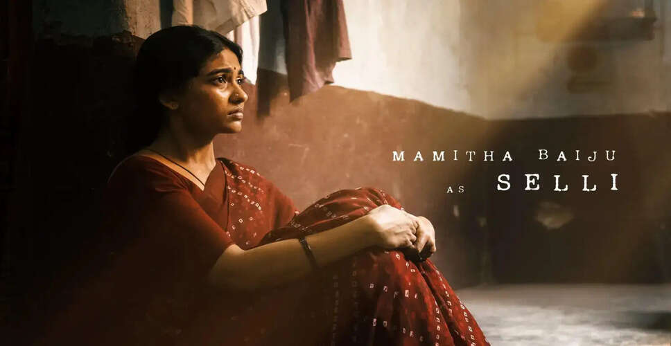 Mamitha Baiju Takes on a Challenging Role in Dhanush's Upcoming Film Kara