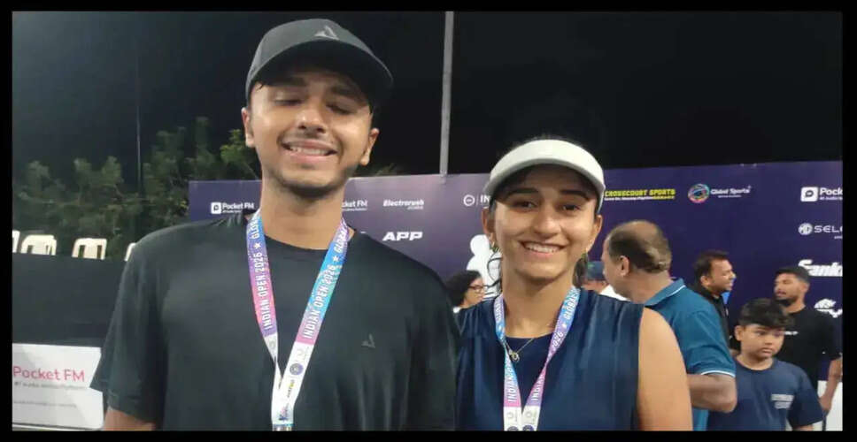 Harsh and Naimi Mehta Triumph in Pro Mixed Doubles at Indian Open 2026