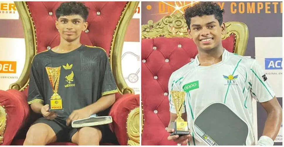 Mahir Mustafa Clinches U18 Boys Singles Title at Kerala Open