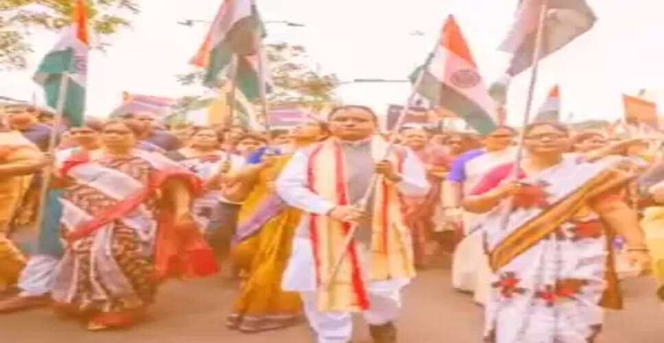 Odisha's Tiranga Yatras: A Tribute to Armed Forces and 'Operation Sindoor'