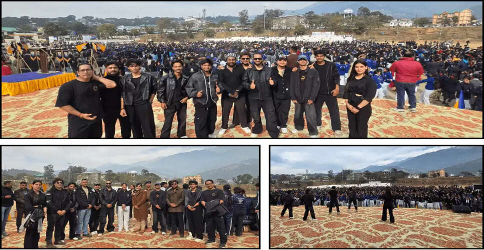 Feet of Fire Dance Studio Shines at Dharamshala's Anti-Drug Walkathon