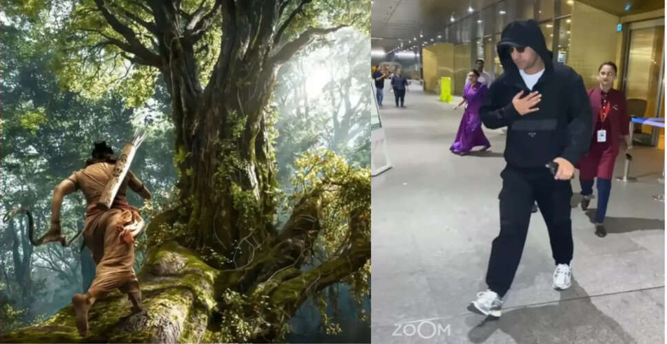 Ranbir Kapoor's Return to Mumbai Sparks Excitement for Ramayana