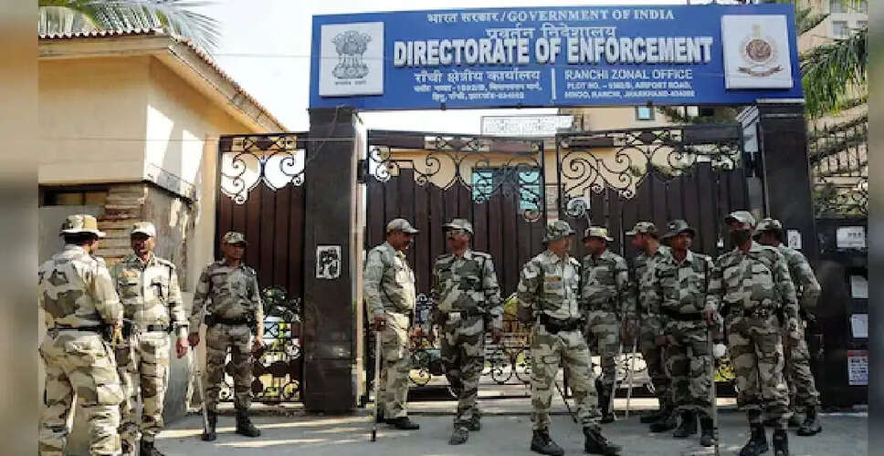 ED Conducts Raids in West Bengal Over Alleged PDS Scam