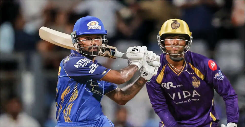 Mumbai Indians Adjust Lineup as Hardik Pandya Misses IPL 2026 Match Against Delhi Capitals