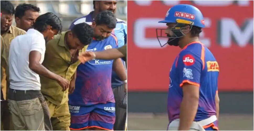 Rohit Sharma's Compassionate Act for Injured Groundstaff Goes Viral