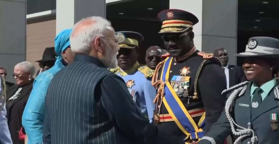 Prime Minister Modi's Historic Visit to Namibia: Strengthening India-Namibia Relations