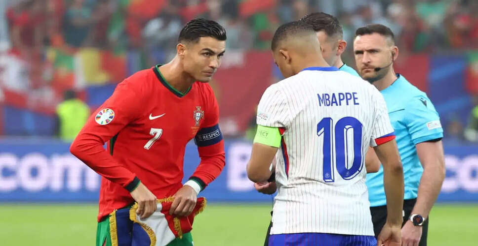 Kylian Mbapp&eacute; Acknowledges Cristiano Ronaldo as a Football Legend