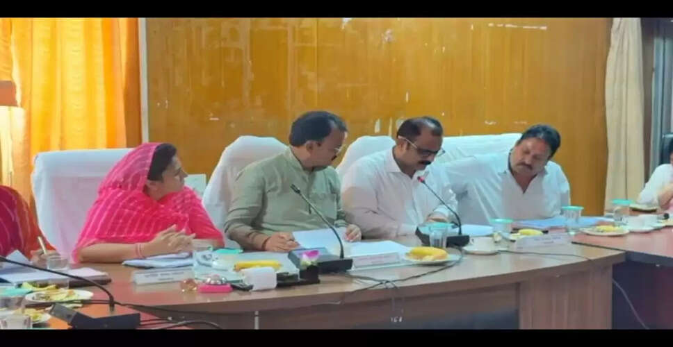 Deputy Chief Minister Reviews Budget Announcements in Rajsamand