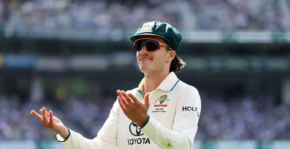 Sam Konstas Shines with Century in Sheffield Shield Match