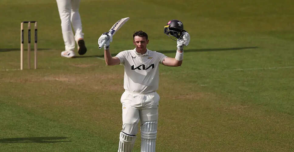 Jamie Smith Chooses County Cricket Over IPL Opportunity