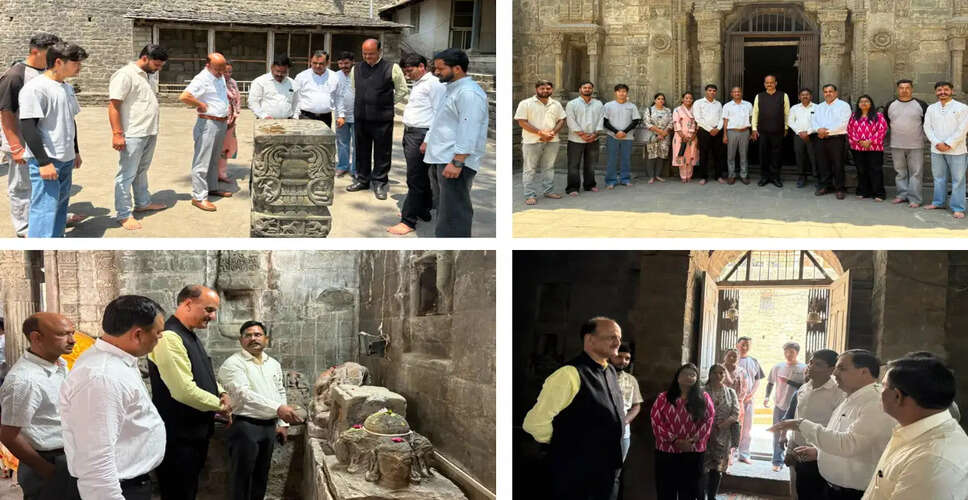 Jiwaji University Delegation Explores Mandi's Rich Heritage and History
