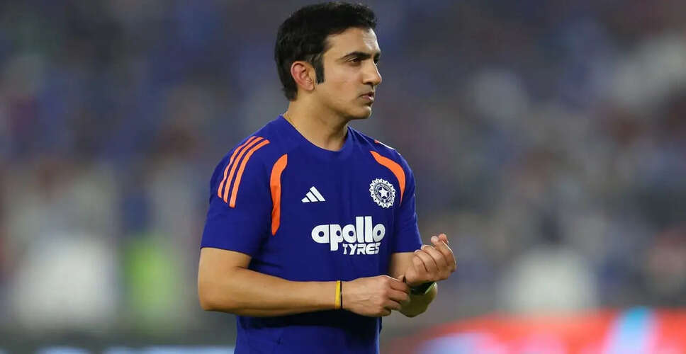 Gautam Gambhir's Coaching Style Sparks Controversy in Indian Cricket
