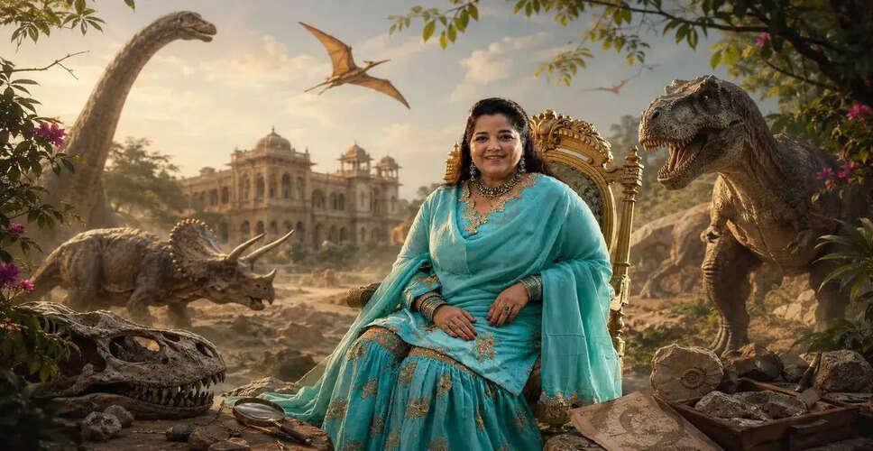 Exploring India's Dinosaur Heritage: Aaliya Sultana Babi's Journey