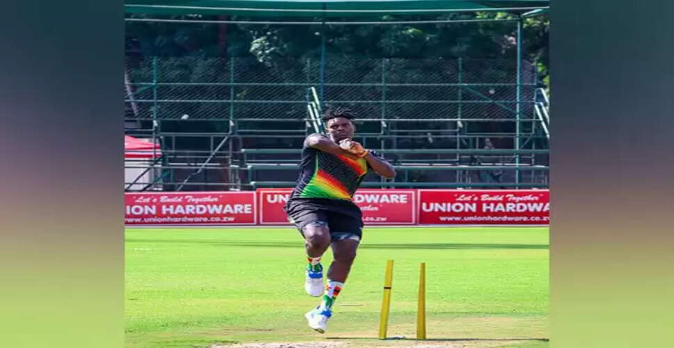 Richard Ngarava Sets New T20I Wicket Record for Zimbabwe